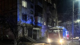 14 человек спасли на пожаре на улице Генерала Хрюкина в Севастополе 