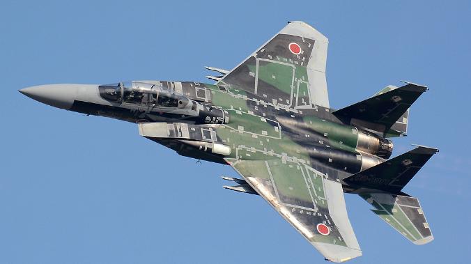 В Японии разбился истребитель F-15 