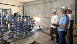 В ходе ремонта водовода у пл. Ушакова нашли нарушения