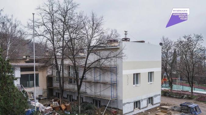 В школе № 28 в посёлке ГРЭС ремонт выполнен на 40%