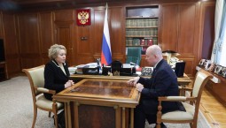 Развожаев и Матвиенко обсудили бюджет Севастополя