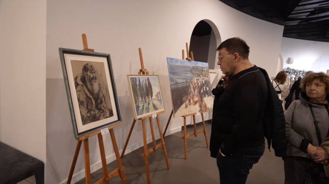 Выставка «Одухотворение» работает в Новом Херсонесе 