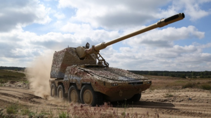Власти Германии одобрили продажу Украине 18 САУ RCH-155