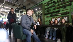 Юные спортсмены встретились с Героем России в Крыму