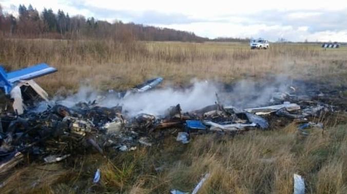 Два человека погибли при крушении легкомоторного самолета под Москвой
