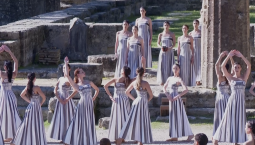 Древняя Олимпия готовится к церемонии открытия игр