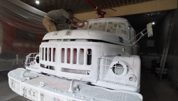 Пожарная машина 1978 года выпуска станет памятником в Геническе