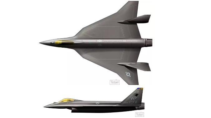 В США представили концепт истребителя F-36 «Kingsnake»