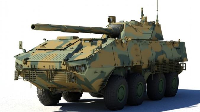 Российские военные планируют создать колесный танк со 125-мм пушкой