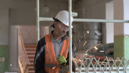 В школе № 28 в посёлке ГРЭС начался капремонт