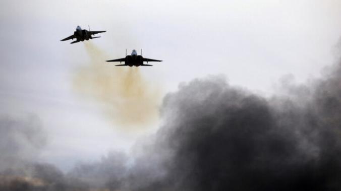 SOHR:  удар ВВС  Израиля по целям на востоке Сирии, уничтожены 16  иранских боевиков