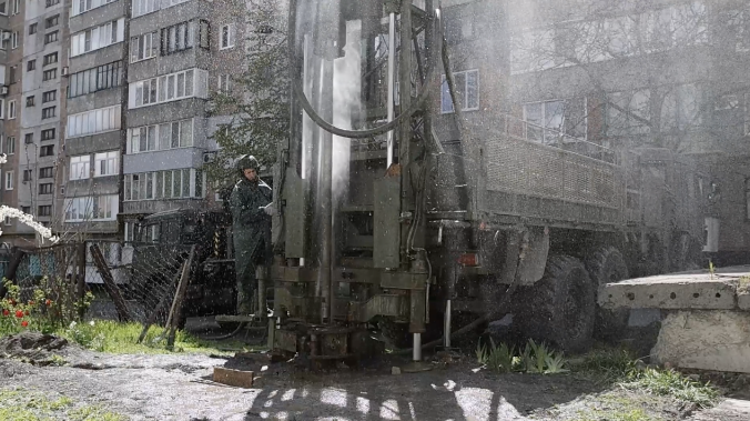 Военные восстанавливают водоснабжение в ДНР