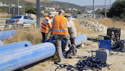 В районе Балаклавской ТЭС обновляют водовод
