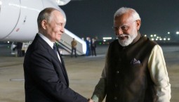 Владимир Путин прибыл с двухдневным визитом в Индию 