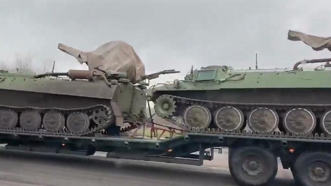 Киев перебрасывает на Донбасс модернизированные образцы боевой техники