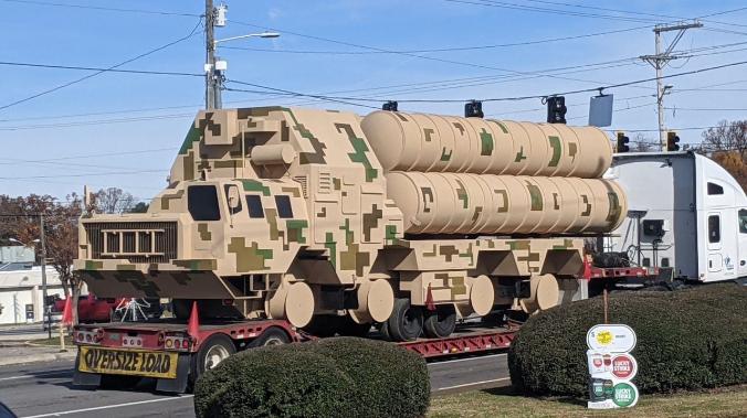 Российские С-300 и Т-72 проехали по дорогам Алабамы