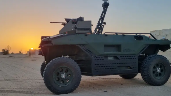 Израильская компания IAI представила новый наземный военный беспилотник
