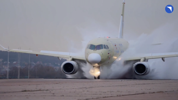 Импортозамещённый SJ-100 испытан на защиту от воды