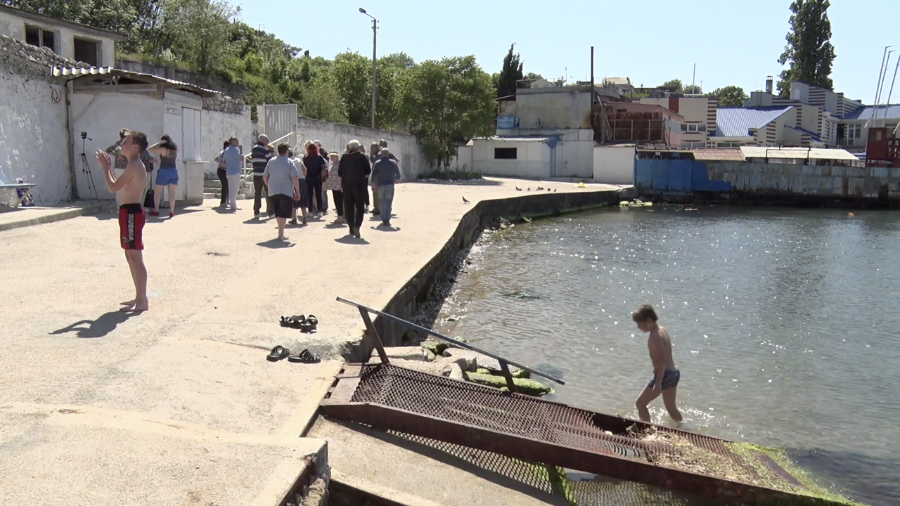 Пляж ушакова балка в севастополе