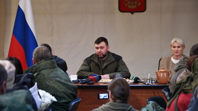 Врио главы ДНР Пушилин заявил о тяжелых боях в районе Павловки