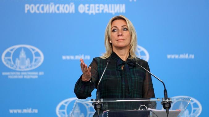 Захарова призвала украинского министра уважать ЕСПЧ, а не предвосхищать его решения
