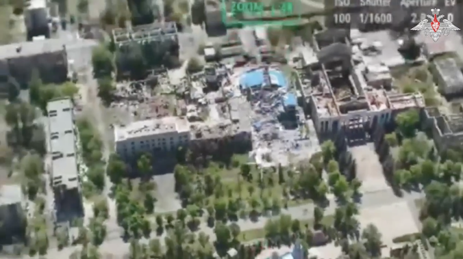 Российские войска закрепляются в Красном Лимане ДНР