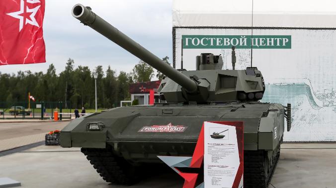 Озвучены сроки серийных поставок танка Т-14 «Армата» 