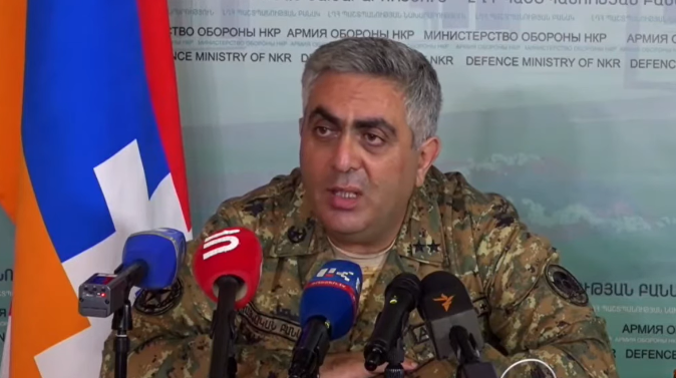 Минобороны продемонстрировали работу военных роботов «Уран-6» в Карабахе