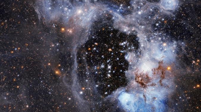 Телескоп Hubble обнаружил «суперпузырь» в космосе