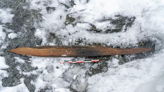 В Норвегии нашли пару лыж эпохи викингов возрастом 1300 лет