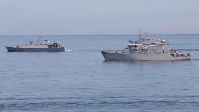 Военные США и Румынии стреляли в Черном море
