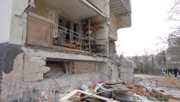 В Севастополе восстановят повреждённый взрывом дом на ул. Корчагина