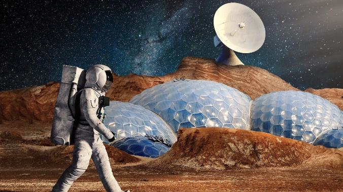 Эксперты NASA нашли запасы воды на Марсе