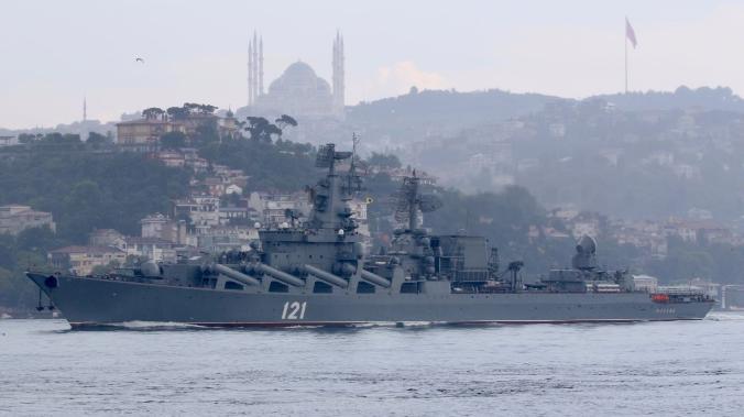 Крейсер «Москва» вернулся в Черное море