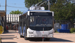 В Севастополе остановились почти все троллейбусы