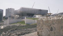 Как идёт строительство галереи на мысе Хрустальный