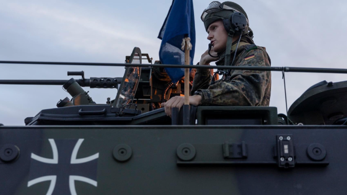 Военные Бундесвера прибыли в Литву на бригадные учения НАТО
