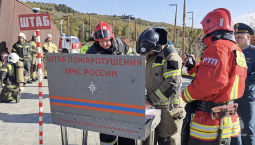 Пожарно-тактические учения прошли в отеле юга Крыма