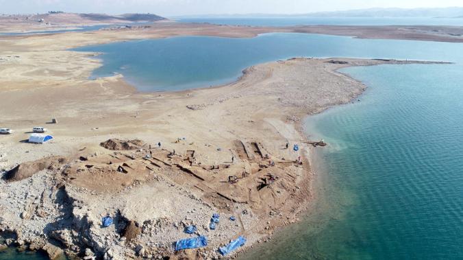 Благодаря засухе ученые нашли 3400-летний город империи Миттани на дне реки Тигр