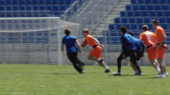 В Севастополе прошёл турнир по бесконтактному регби 