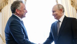 Путин провёл встречу со спецпосланником президента США Уиткоффом