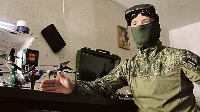 Оператор FPV-дронов с позывным «Коржик» уничтожает цели противника на правом берегу Днепра