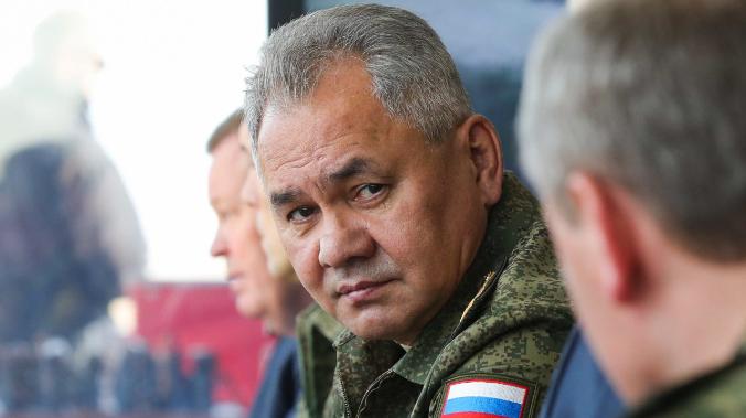 Министр обороны России Сергей Шойгу прибыл на учения Крым