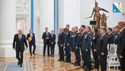 Путин встретился с выпускниками «Времени героев»