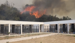 Лесные пожары приблизились к столице Черногории