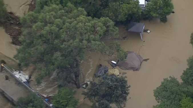 Проливные дожди вызвали наводнение в Австралии
