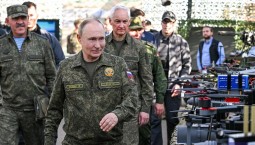 Владимир Путин посетил учения «Запад-2025»