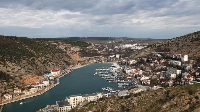 Работы по созданию марины в Балаклаве идут по плану