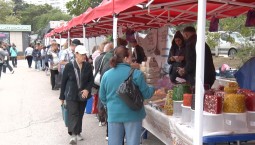 До 21 сентября на площади 50-летия СССР работает ярмарка