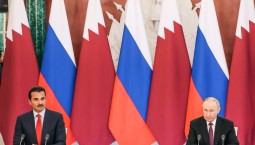 Россия и Катар озабочены ситуацией на Ближнем Востоке